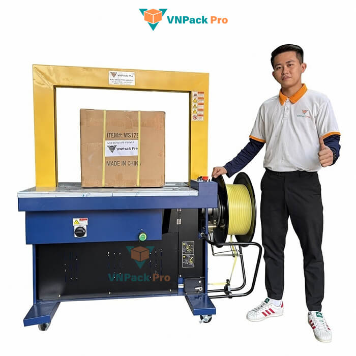 máy đóng đai tự động kms-200a