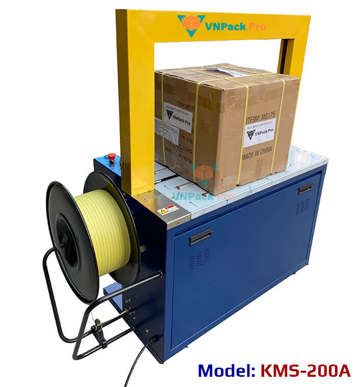máy niềng đai thùng tự động kms200a