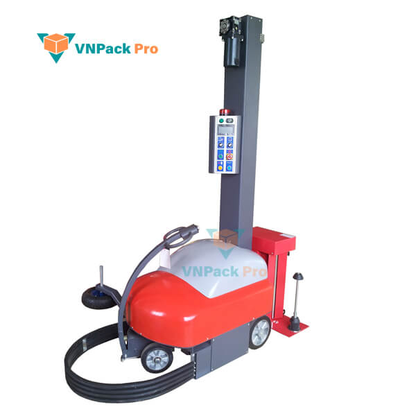 robot quấn màng pallet tự động xt4510