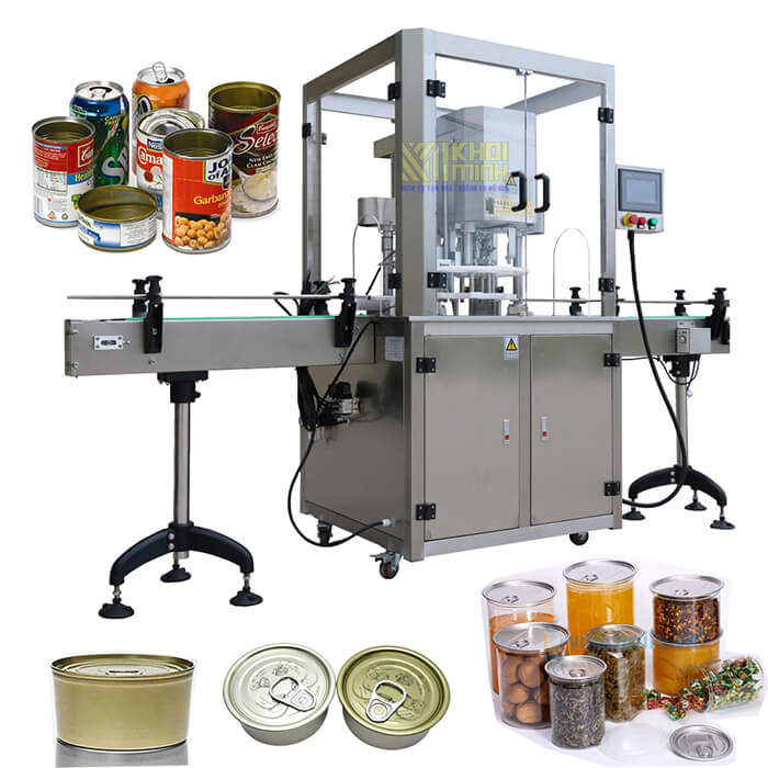 máy đóng nắp lon tự động