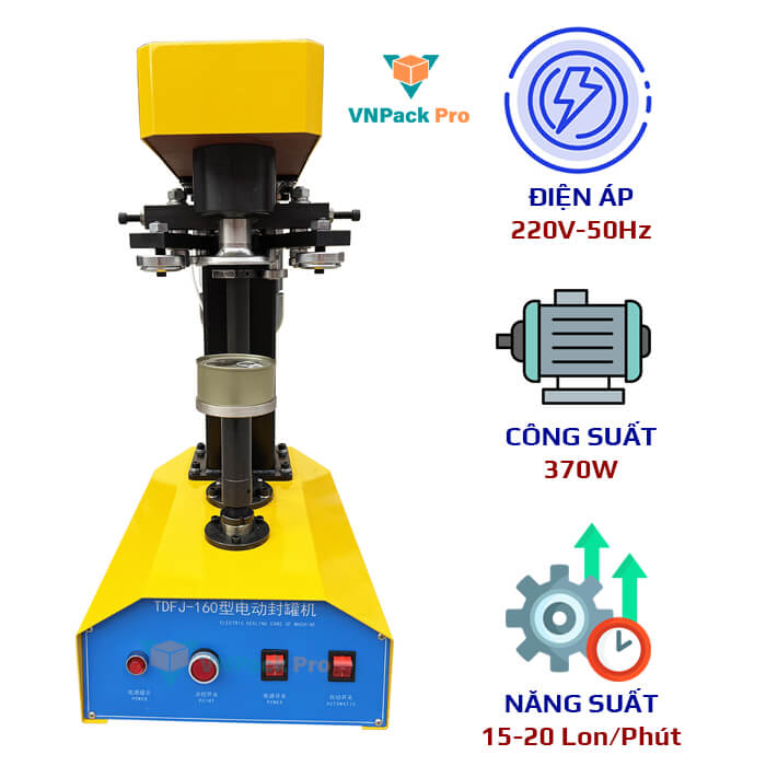 máy viền mí lon tdfj-160 máy viền mí lon tdfj-160