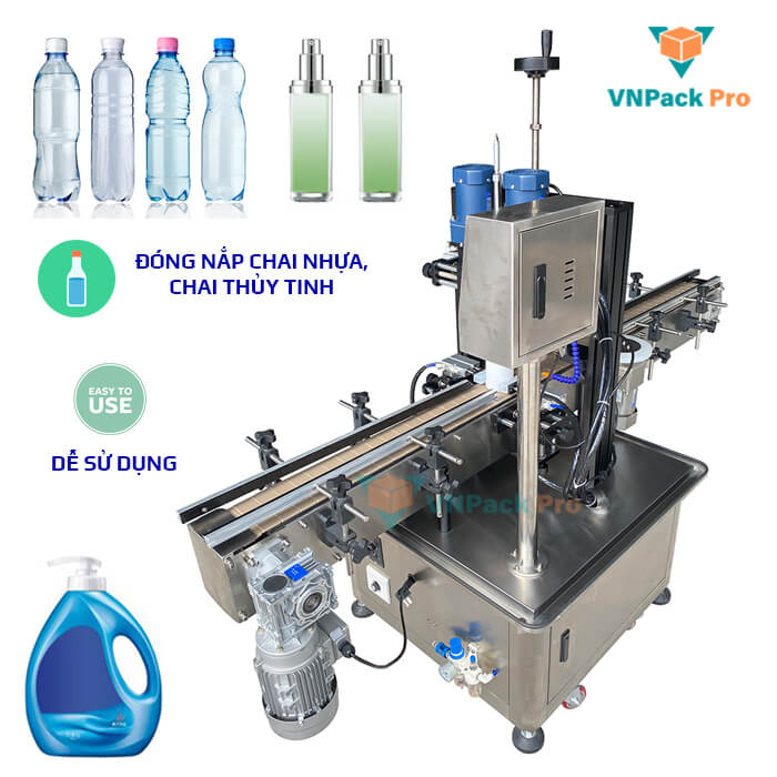đặc điểm máy đóng nắp chai tự động vnp-yg27 đặc điểm máy đóng nắp chai tự động vnp-yg27