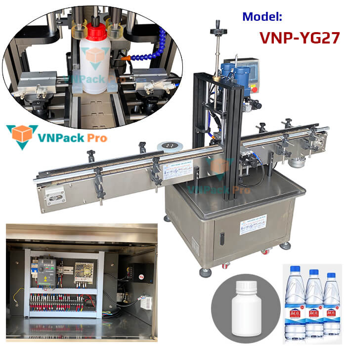 máy đóng nắp chai tự động yg27