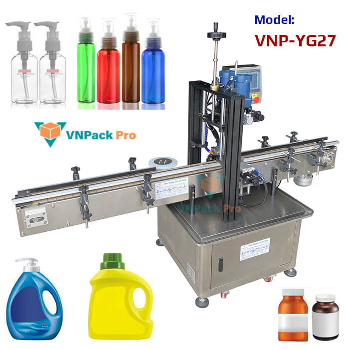 máy đóng nắp chai tự động yg27 máy đóng nắp chai tự động yg27