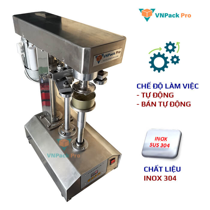 máy viền mí lon tdfj-160 inox