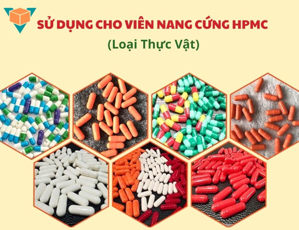 Chất liệu của loại viên nang cứng sử dụng cho máy đóng viên nang JTJ-V