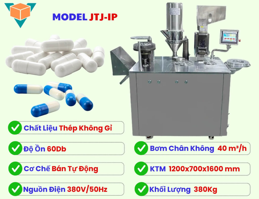 Đặc điểm của máy ép viên nang JTJ-IP