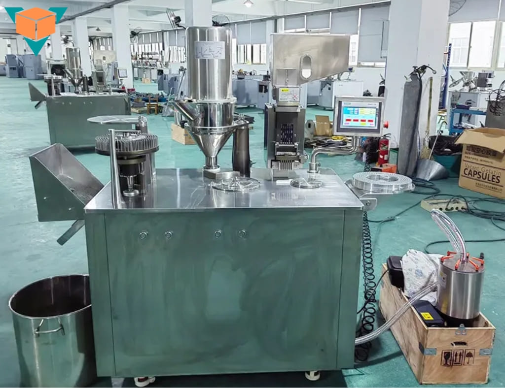 Máy đóng viên nang bán tự động JTJ-IP ứng dụng trong ngành dược