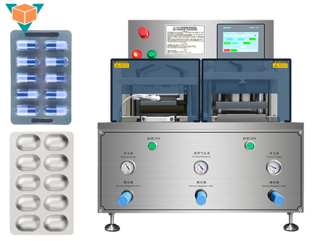 Máy ép vỉ thuốc LDPP-140H ép vỉ viên nang, viên nén với nhiều kích thước khác nhau