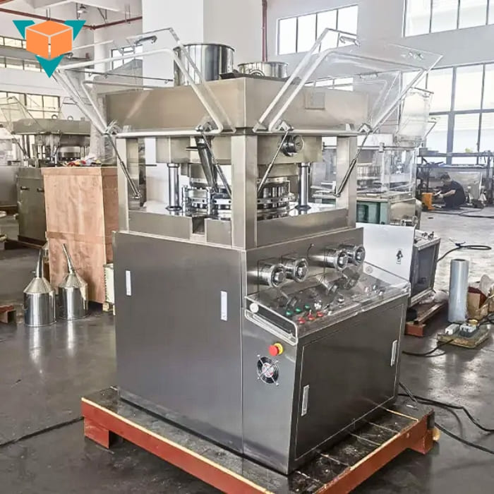 Máy dập viên nén ZP420-31D trang bị 4 tấm cửa kính mica dễ tháo lắp