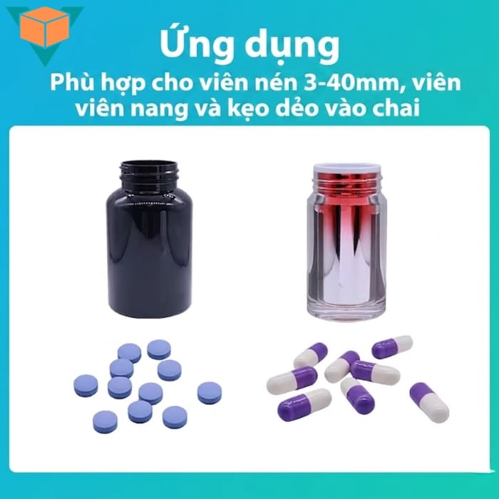 Máy đếm viên tự động RQ-DSL8 đếm viên nang kích cỡ từ 3-40mm