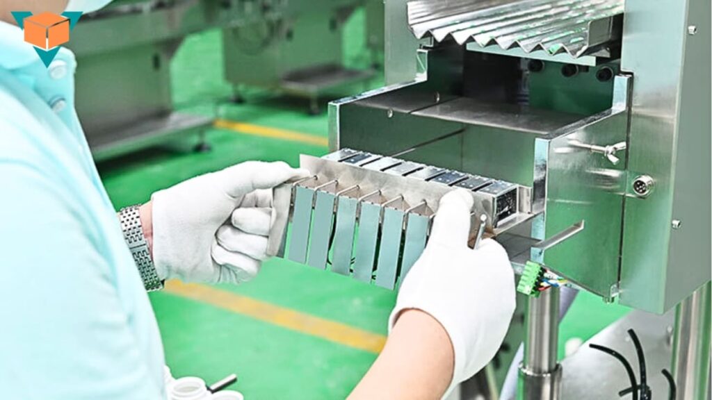 Tháo lắp vệ sinh kênh rãnh đếm viên của máy đếm viên tự động RQ-DSL8