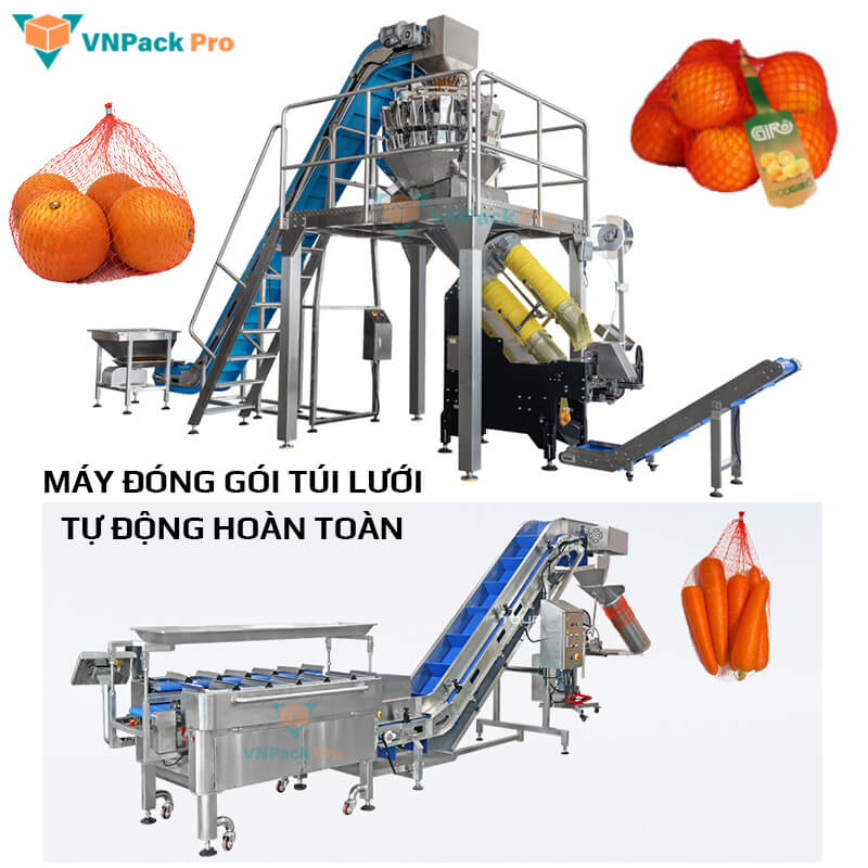 máy đóng gói túi lưới tự động máy đóng gói túi lưới tự động