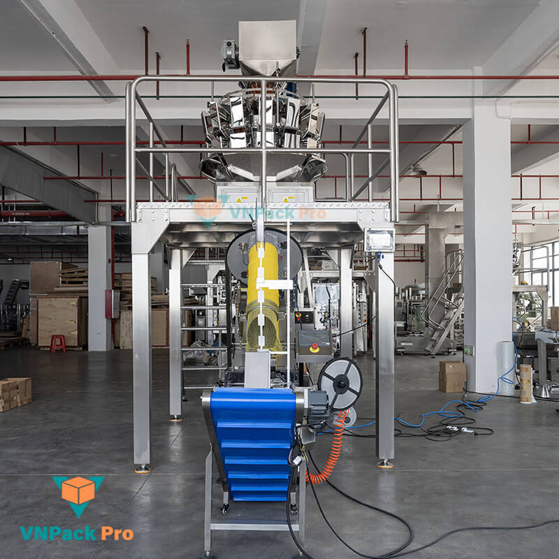 máy đóng gói túi lưới tự động vnpack